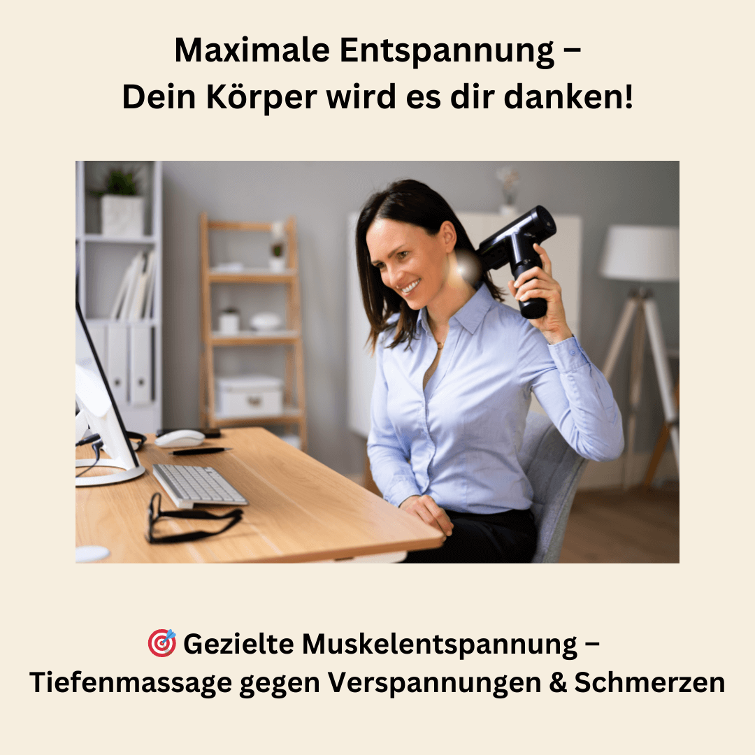 DeepRelax Pro – Entspannung in kürzester Zeit, überall einsetzbar!