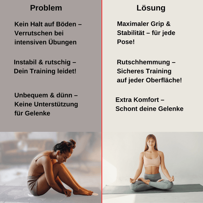 HarmonyGrip - Fitness und Yogamatte