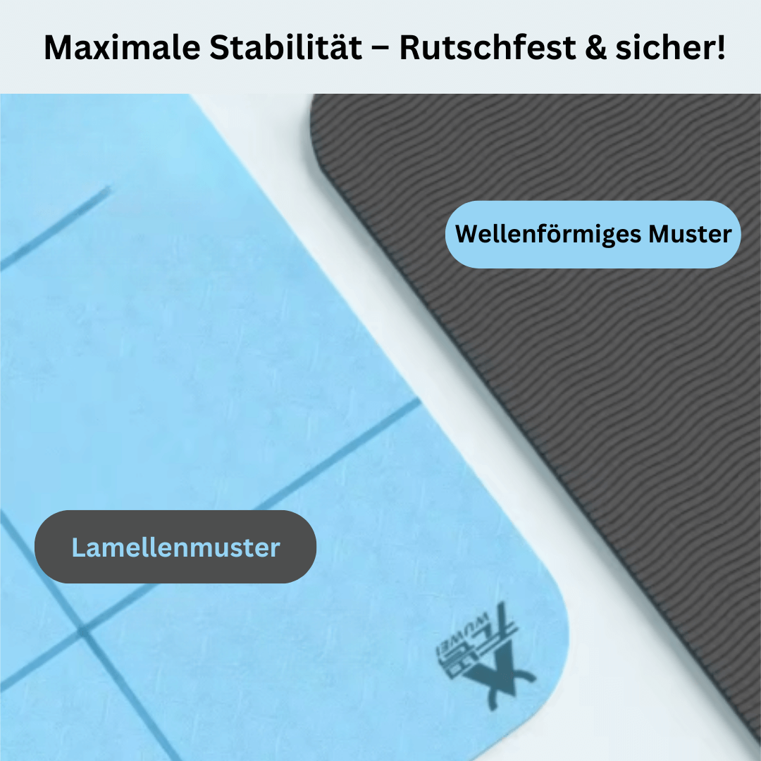 HarmonyGrip - Fitness und Yogamatte
